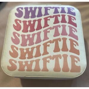Taylor Swift Jewelry Box Swiftie Wavy Retro-Style Font